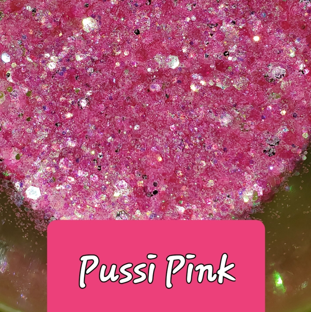 Glitter in the raw